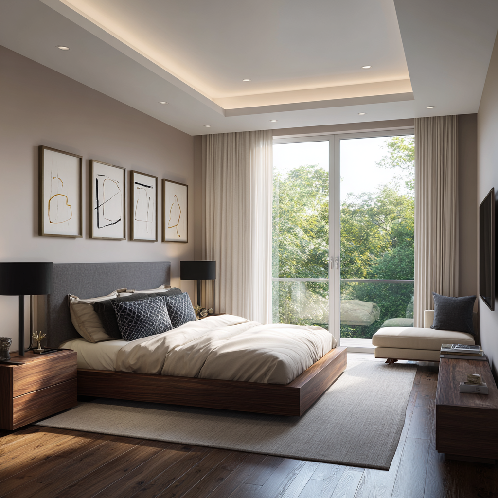 Comfortable bedroom suite at RUY Helpline in Memphis, Tennessee