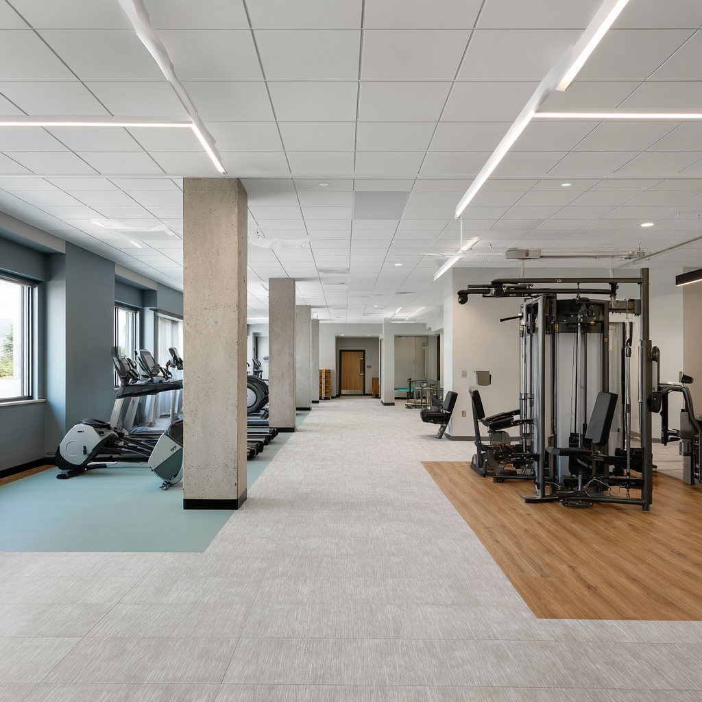 Modern therapy room at RUY Helpline addiction treatment facility